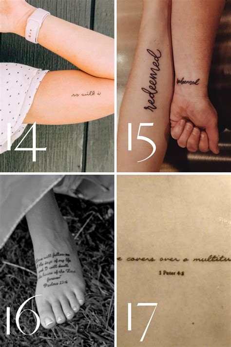 cool bible verse tattoos|cute bible verse tattoos.